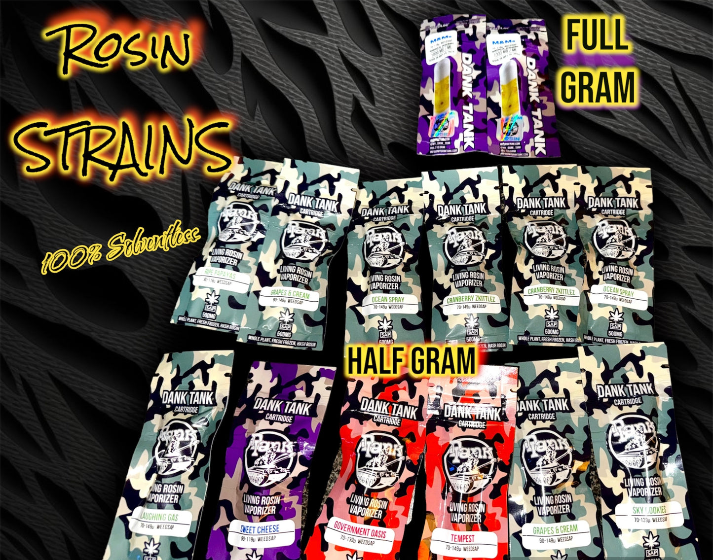 🌬🚀 Live Rosin Carts!