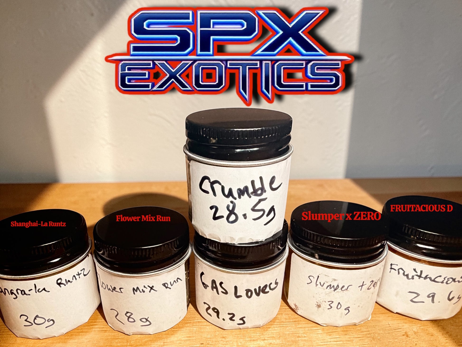Super Premium Live Resin from SpX Exotics