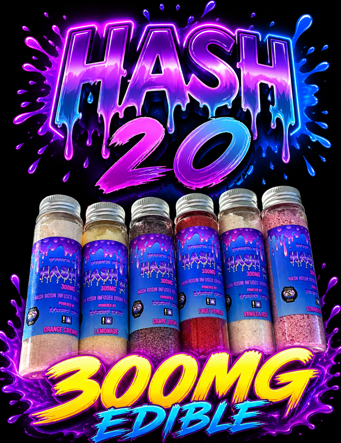 Hash.2.0(300MG EDIBLE)