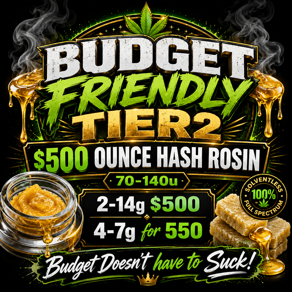 TIER 2 HASH ROSIN